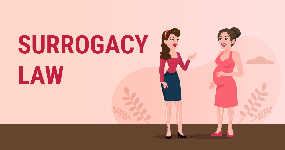 Two woman discussing about Surrogacy Law.