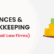 Finances & Bookkeeping (for Small Law Firms)